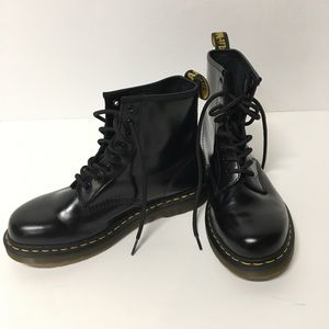 Dr. Martens 1460 Black Smooth Finish Combat Boots